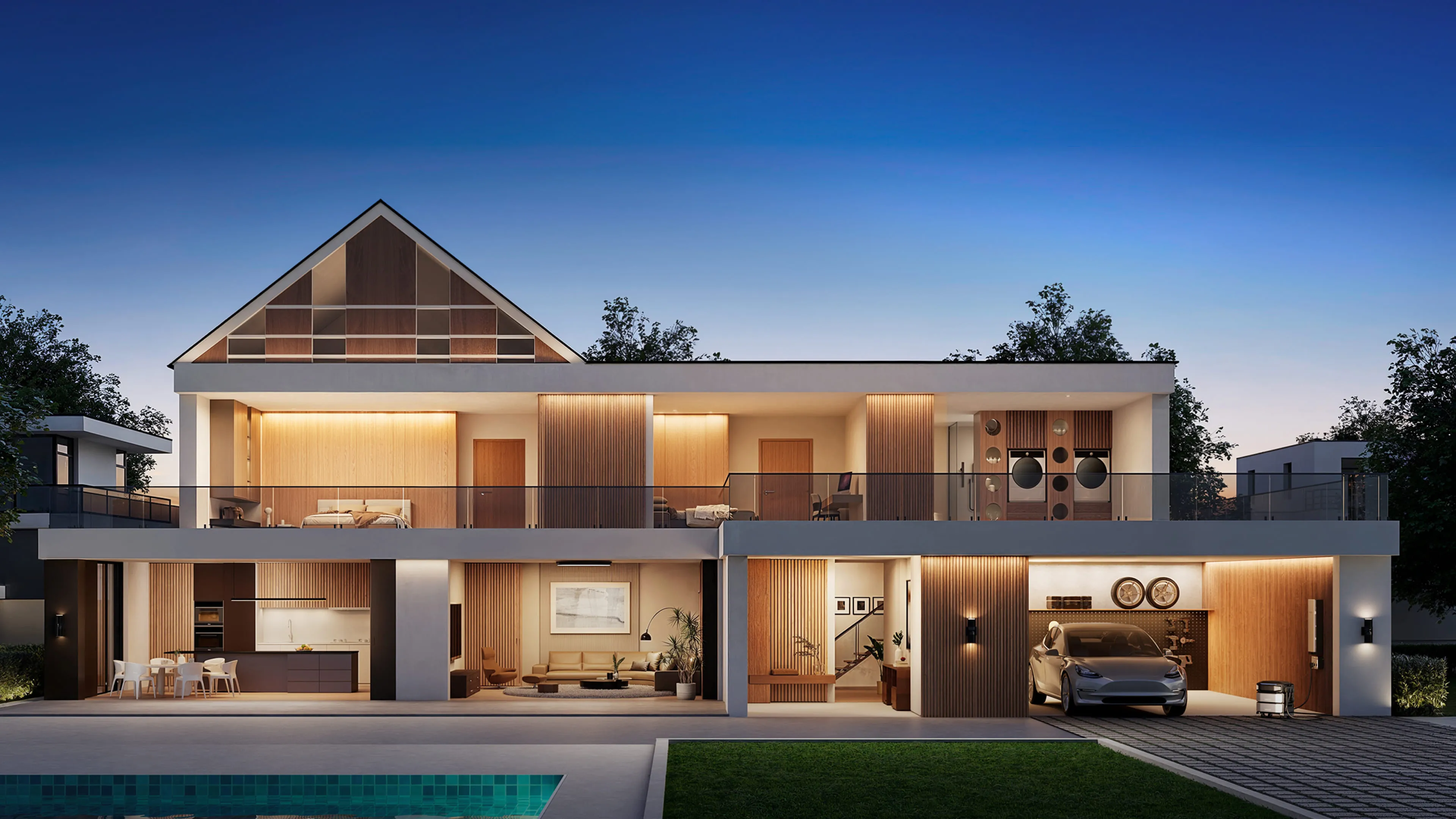 EcoFlow whole-home energy system diagram